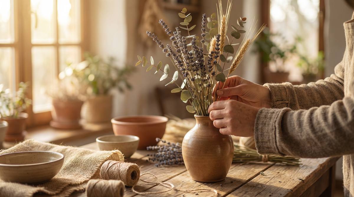 每日大赛视频教程：手工干花花艺指南 - 每日大赛生活美学视频